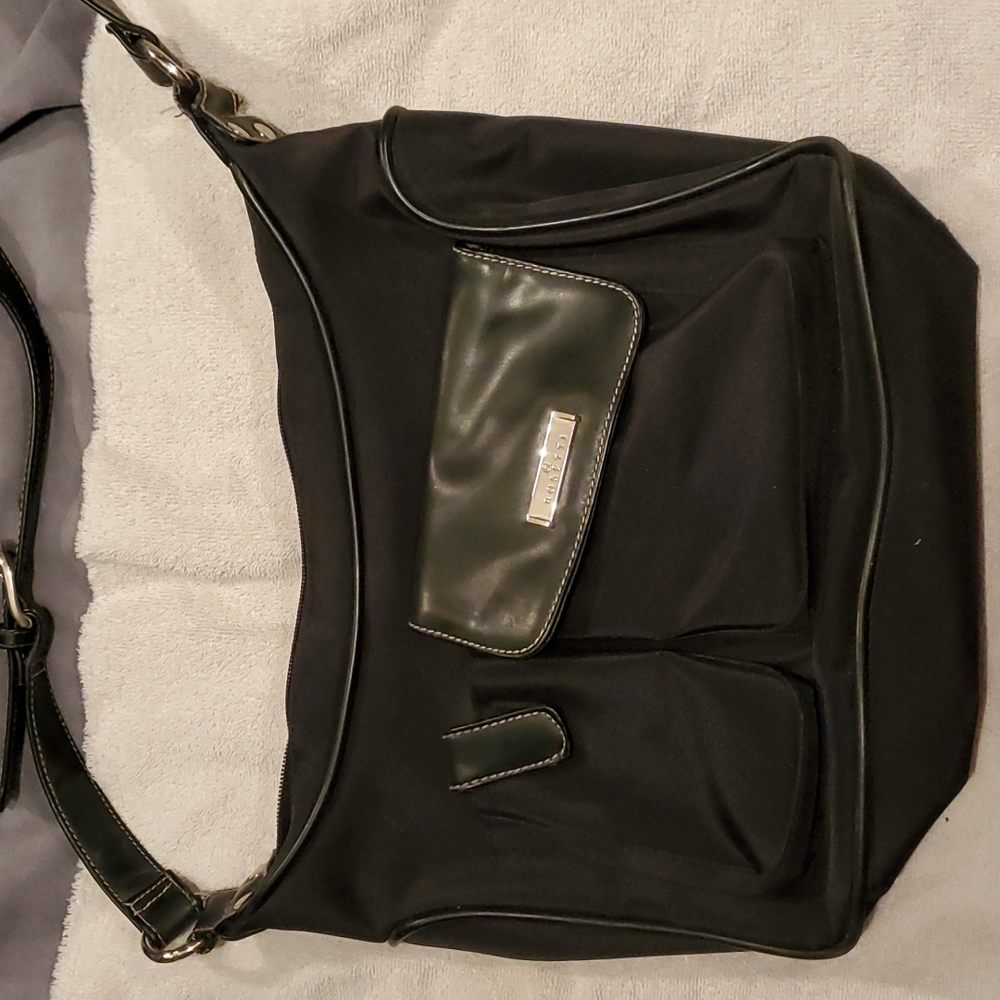 Black handbag